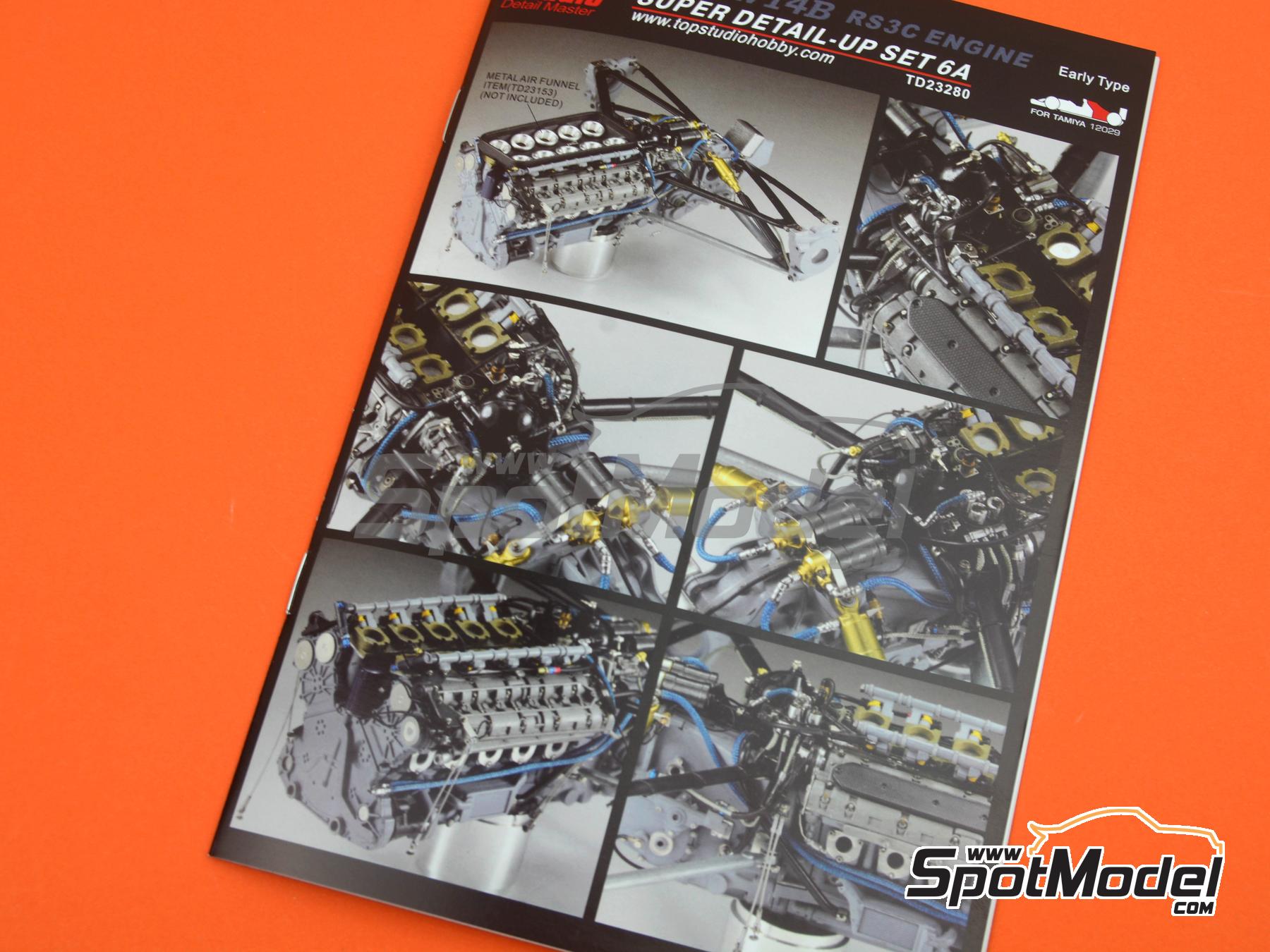 Top Studio MD29017: Detail up set 1/12 scale - Williams